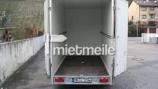 Einachser gebremst, zul.Gesamtgewicht 1.300 kg