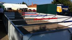 Menschenkicker / Human-Table-Soccer / Riesenkicker