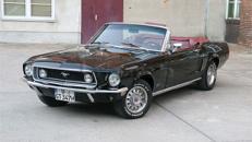Ford Mustang 1968 GT Cabrio für die Traumhochzeit