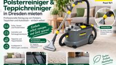 Polsterreiniger & Teppichreiniger – Verleih Vermietung mieten Dresden
