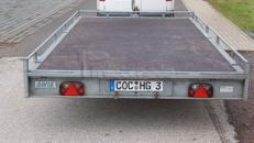Autotransportanhänger SARIS PA 32 2,7 t Plataeu