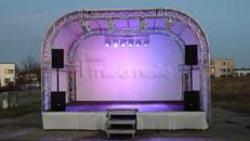 Event Show Rundbogenbühne 5m x 4m
