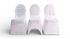 Stuhlhussen mieten – 3 Modelle: Stretch, Flex & Basic – Inkl. Reinigung