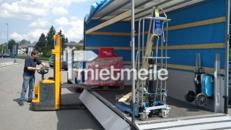 Tandem-XL-Anhänger mit Plane und Rampe
