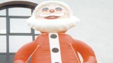 AUFBLASBARER WEIHNACHTSMANN