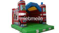 Profi Hüpfburg "Feuerwehrmann Luke" mit Dach 4x5 m