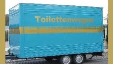 Toilettenwagen Nr.1 mieten: Inkl. 20 Km, Auf-/Abbau.