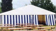 Partyzelt/ Festzelt/ Pavillons/ Party/ Event/ Messe/ Zelt/ Bühnen/ Tanzboden/ Fußboden/ Bewirtungsanbauten/ Beleuchtung/ Dekoration/ Bestuhlung/ Schankanlagen