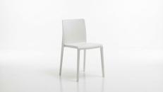 Bankettstuhl "KU" mieten – Moderner Stuhl (Weiß) für Industrie-Events & Hochzeiten