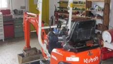 Kubota K008-3, Minibagger 0,8t