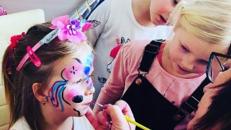 Kinderschminken, Tattoos, Ballons u Animation zu Fest und Feier