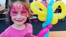 Kinderschminken, Tattoos, Ballons u Animation zu Fest und Feier