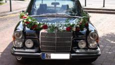 Hochzeitsfahrt Oldtimer Mercedes Augsburg+Umgebung