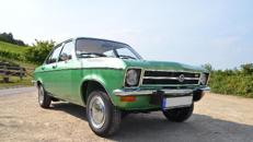 Opel Ascona A 12S Baujahr 1973, inkl. Chauffeur