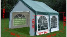 Zelt - Pavillon 3 x 4 m grün = 12 m²
