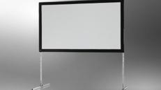 Leinwand 3,66m Breite 16:9 Faltrahmenleinwand mieten