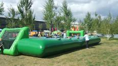 Human Table Soccer, der Menschenkicker