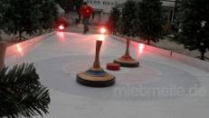Eisstockbahn, Curlingbahn mieten, leihen