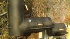 Großer Smoker, Barbecue-Grill, Räucherofen