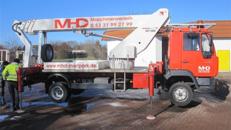 LKW-Arbeitsbühne Wumag WT26