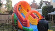 Riesenrutsche 5 Meter Abholung