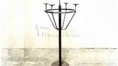 Kerzenständer, Kerzhenhalter 5 flammig, 160 cm