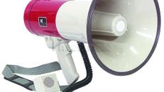 Megaphon » 25Watt » Achtung extrem laut