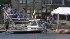 mobile WasserSki-Anlage