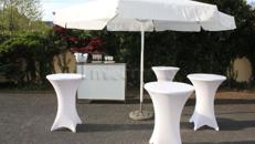 Sektempfang Schirmbar Premium für Ihre Hochzeit