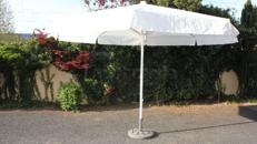 Schirm mit 400cm Spannweite (weiss)