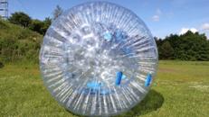 riesen Zorbball transparent