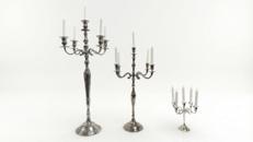Kerzenständer mieten – Edle Kandelaber in Silber & Gold für Ihre Tischdeko