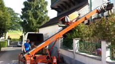 Außenaufzug / Möbellift /