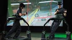Virtual Reality Laufband VR Virtuix OMNI