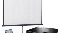 Beamer Set inkl. Leinwand