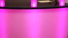 Bar / Cocktailbar/ Theke / Tresen beleuchtet