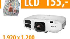 4.500 Ansi Lumen tageslicht LCD Beamer für Messen,