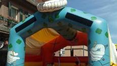 Hüpfburg Clown mit oder ohne Dach