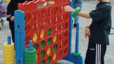 Vier Gewinnt, 4 Gewinnt, Kinderfest, Kleinspielgeräte