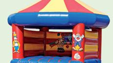 Hüpfburg circus mieten, leihen, verleih