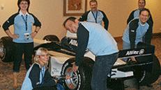 Formel 1/Modell/Simulator/Software/Blau