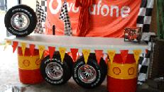 Formel 1, Rennsport Dekoration mieten, leihen