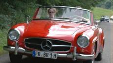 Mercedes 190SL/Oldtimer/Cabrio/Mercedes Benz/Hochzeitsauto/Klassiker