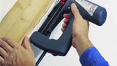 Tacker für breite Klammern und Nägel, Elektro