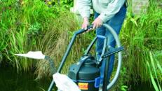 Teich-Schlammsauger, Ansaugleistung max. 3.000 l/h