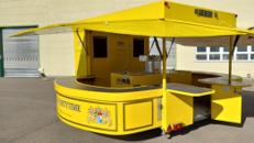 Ausschankwagen mit Kühlzelle,Verkaufswagen und vers.Bierkühler ( trocken ) auch AFG