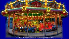 XXL Kinderkarussell für 55 Kinder.