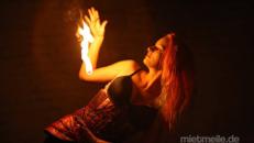 Feuer/Licht-show, Walking act, Kinderschminken, Bodypainting