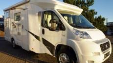 EURA Profila EB Teilintegriertes Reisemobil mit Einzelbetten