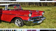 Chevy Bel Air 57 Coupe Film oder Hochzeitsauto